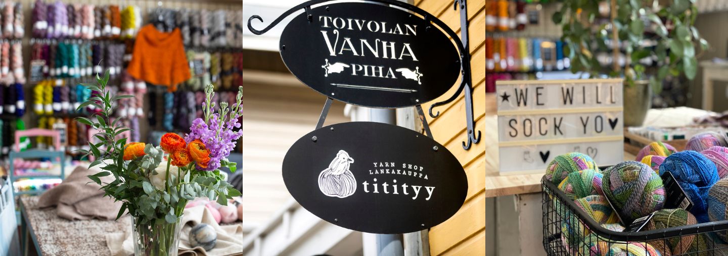 Lankakauppa Titityy Yarn Shop Jyväskylä Finland